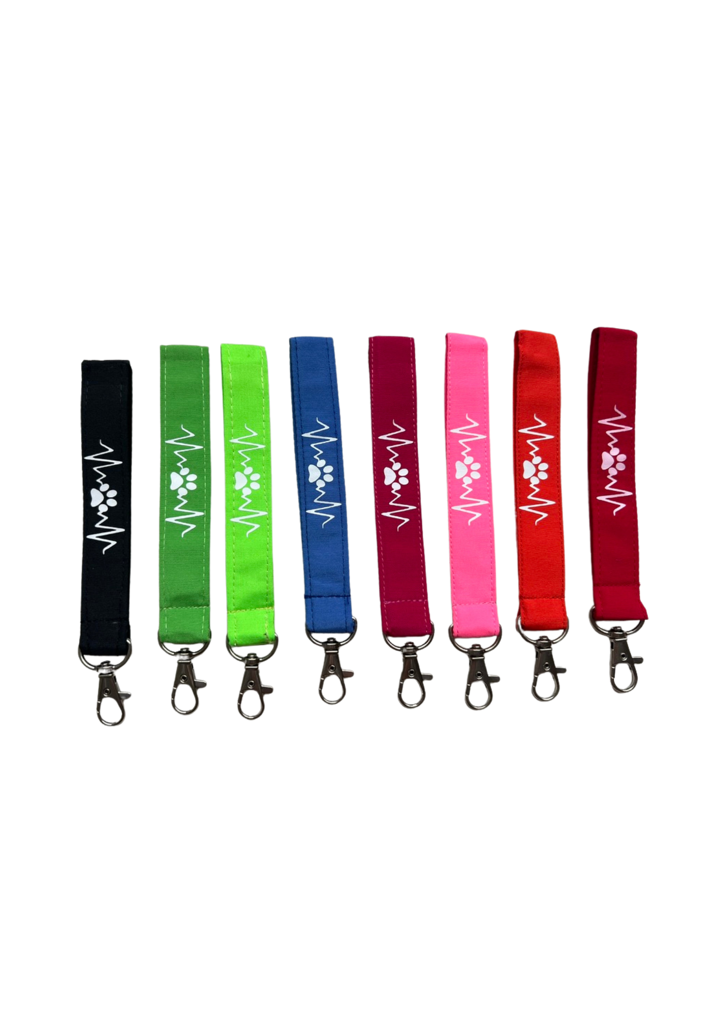 Heartbeat paw wristlets