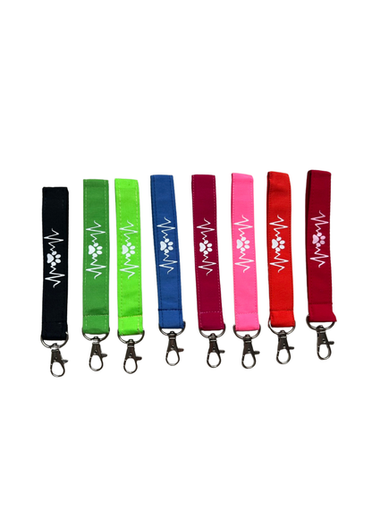 Heartbeat paw wristlets