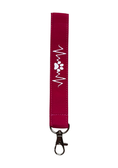 Heartbeat paw wristlets