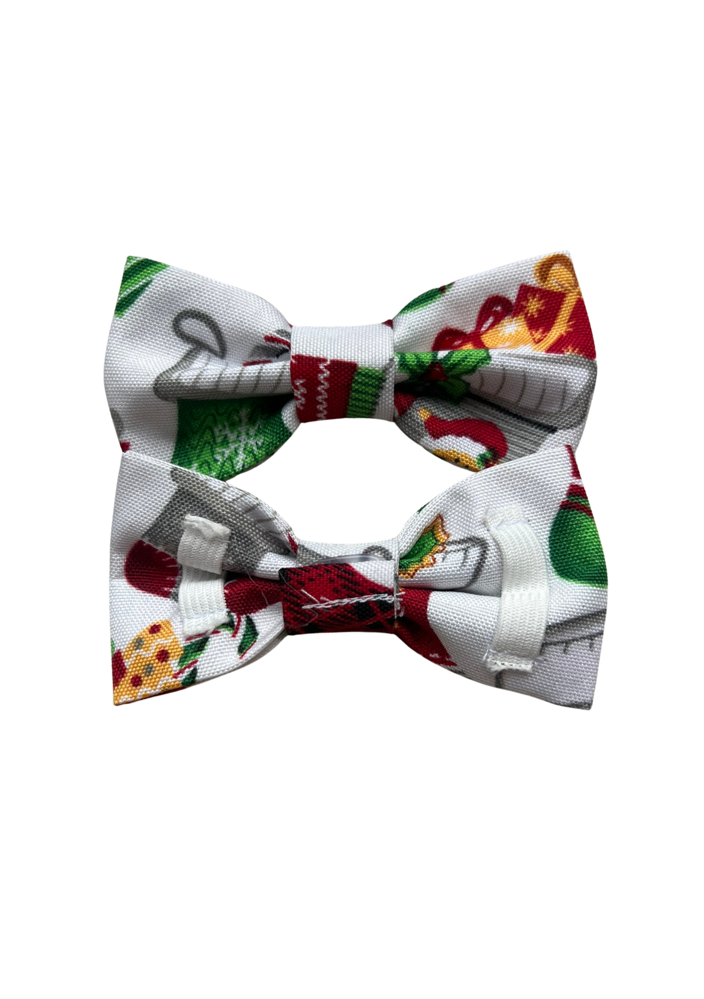 White Christmas Bowtie