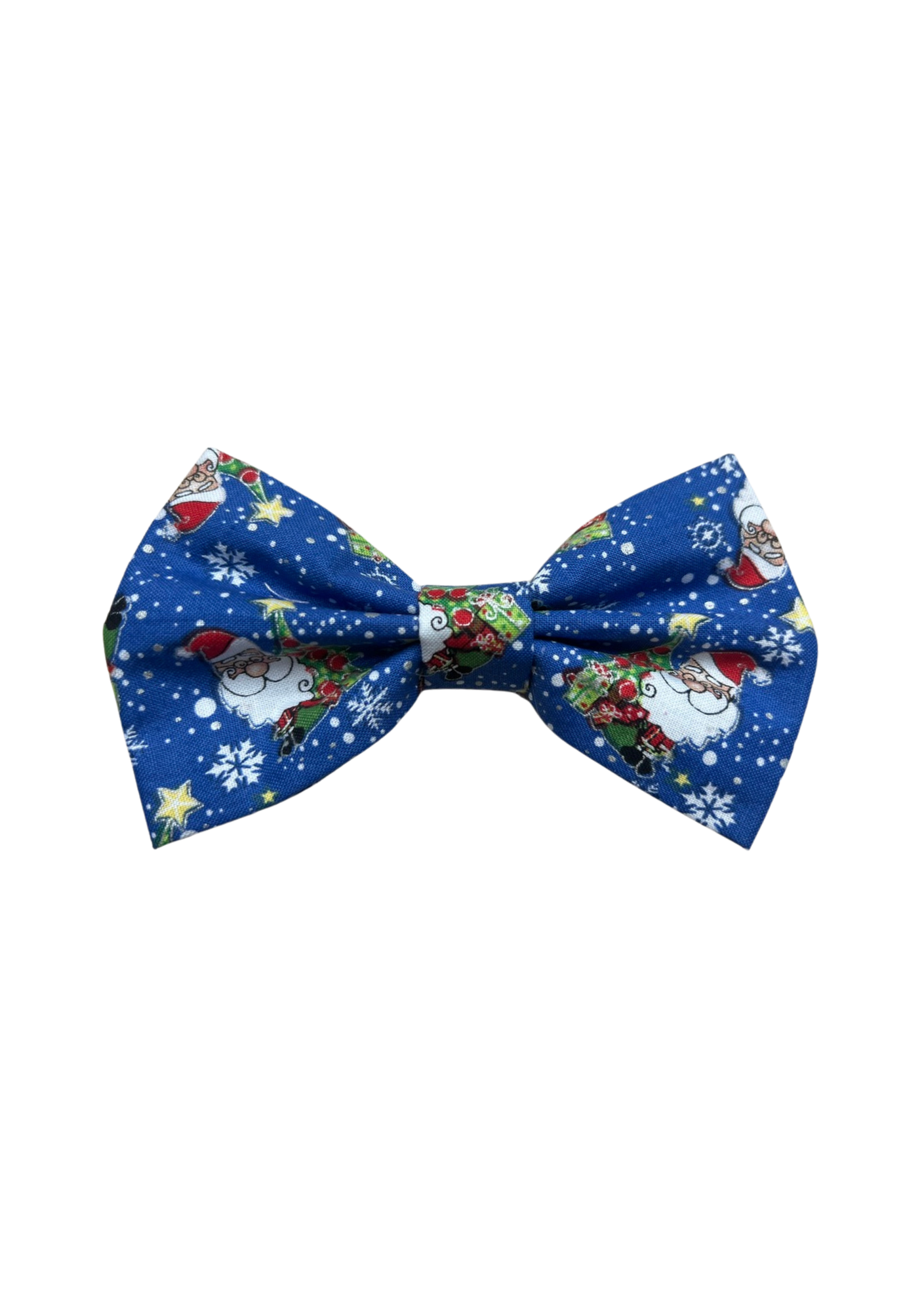 Blue Santa Bowtie