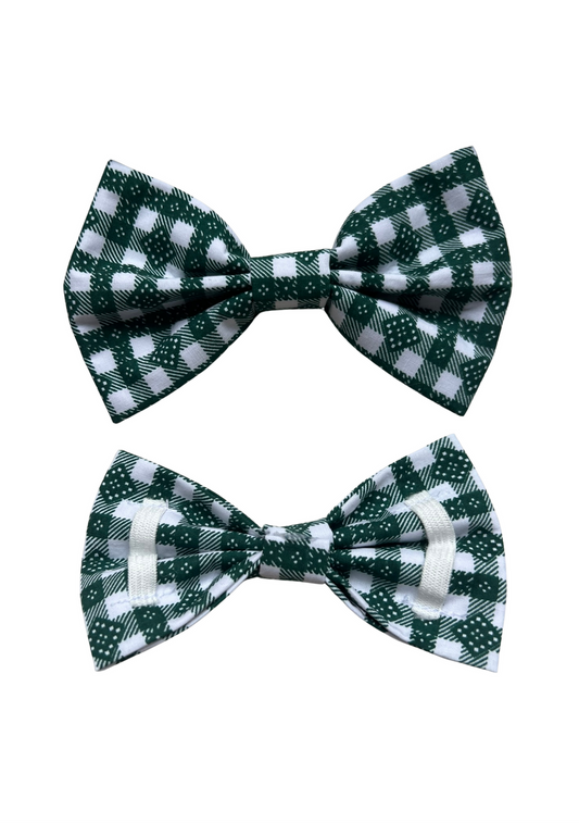 Forest Checks Bowtie