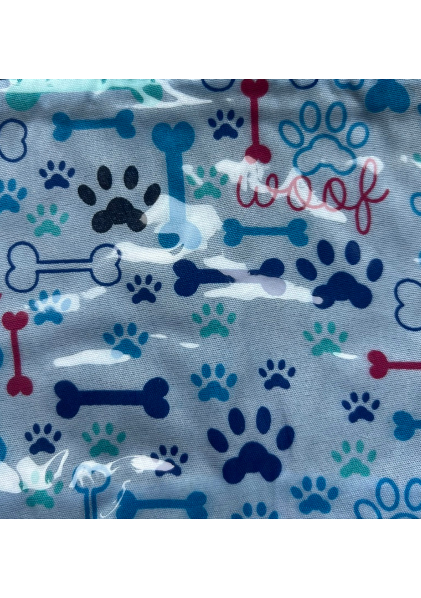 Woof Woof zip bag