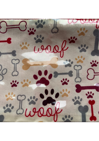 Woof Woof zip bag