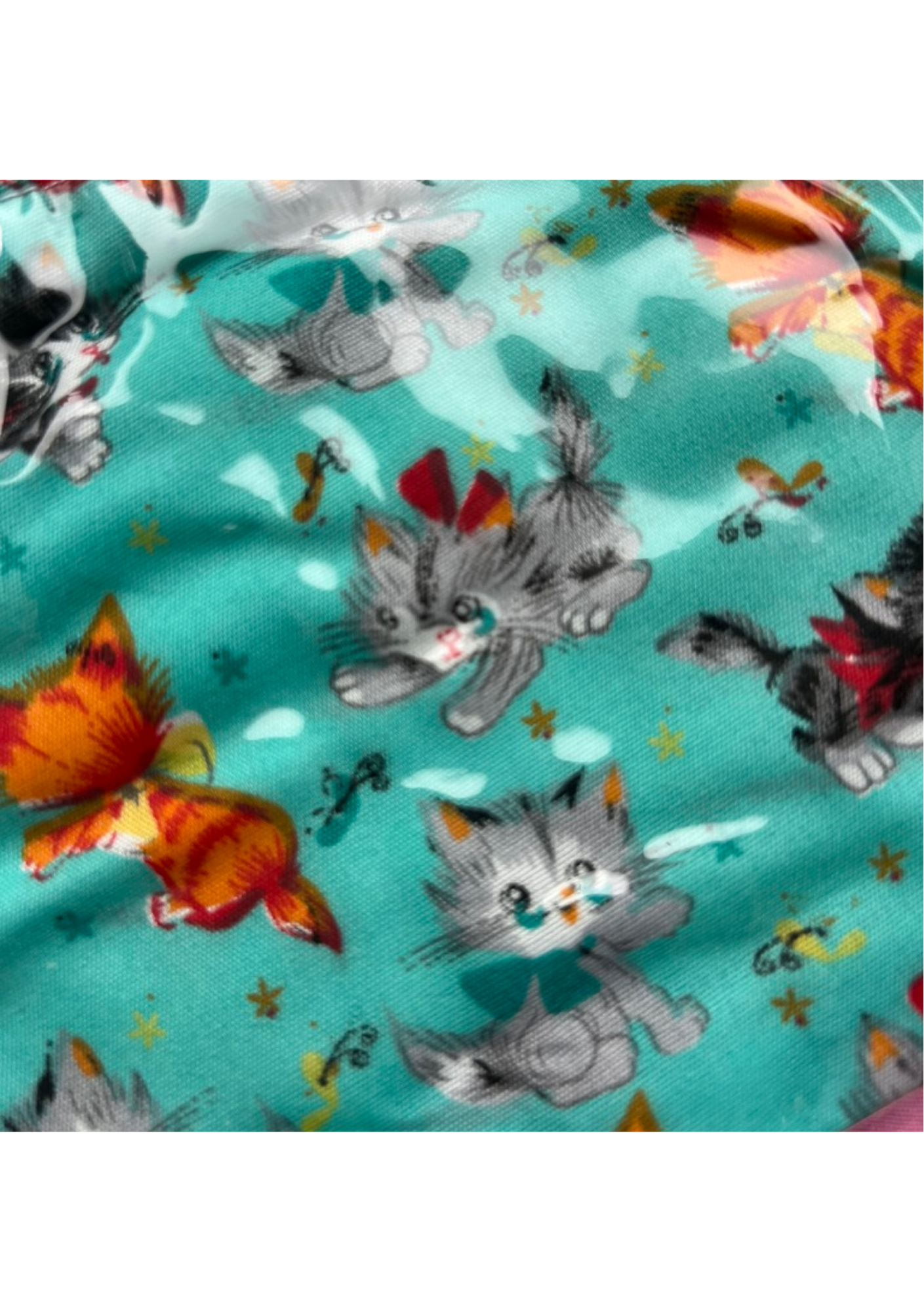 Kitten fun zip bag
