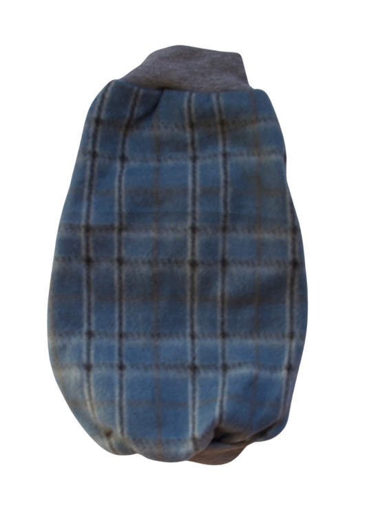Blue Check Pet Jersey