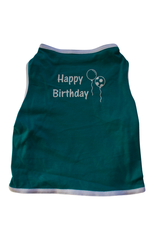 Happy Birthday pet t-shirt
