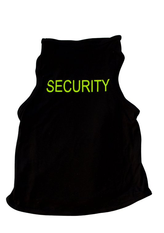Security pet t-shirt