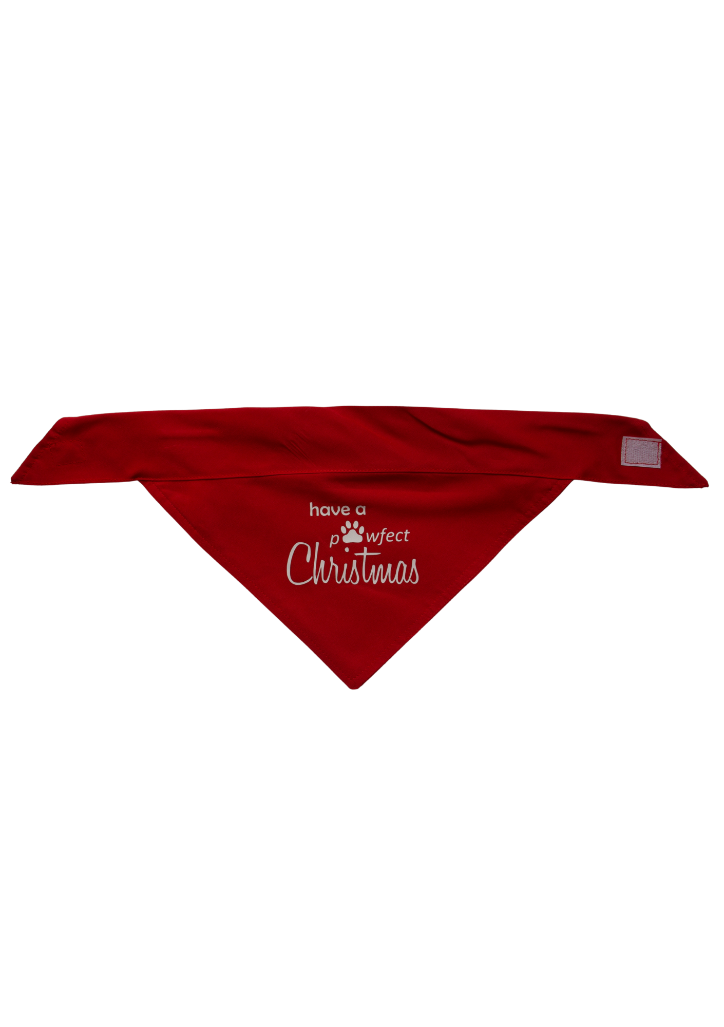 Have a pawfect christmas pet bandana