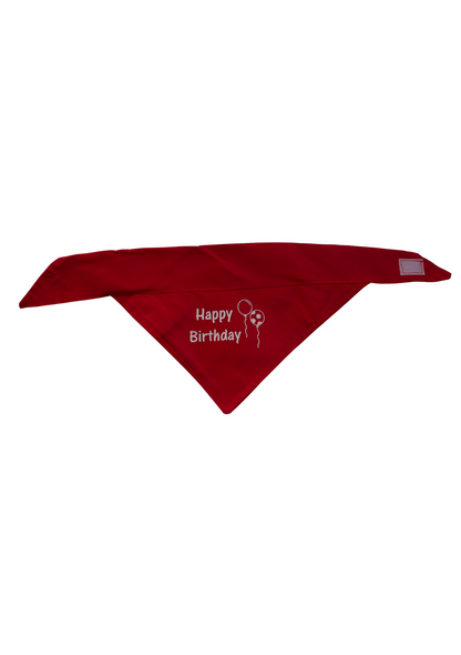 Happy Birthday pet bandana